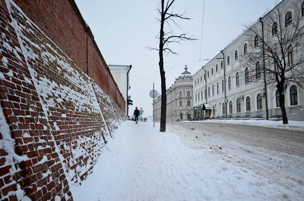Las calles del casco antiguo de Kazán — Foto de Stock