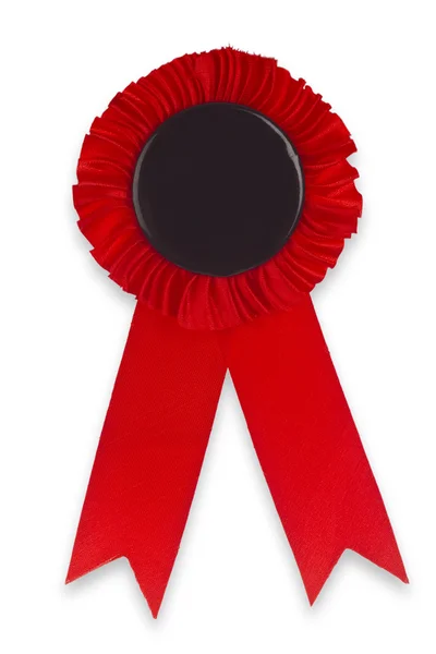 Red Award Ribbon — Stock Photo, Image