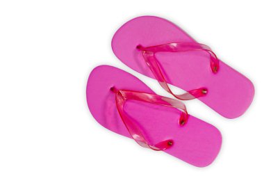 pembe parmak arası terlikler