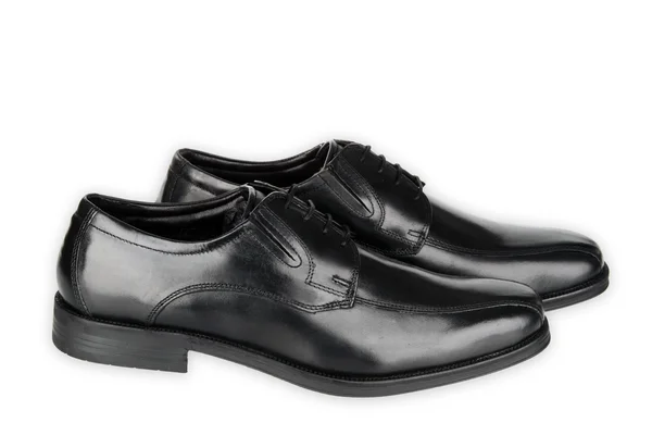 Zwarte man schoenen — Stockfoto