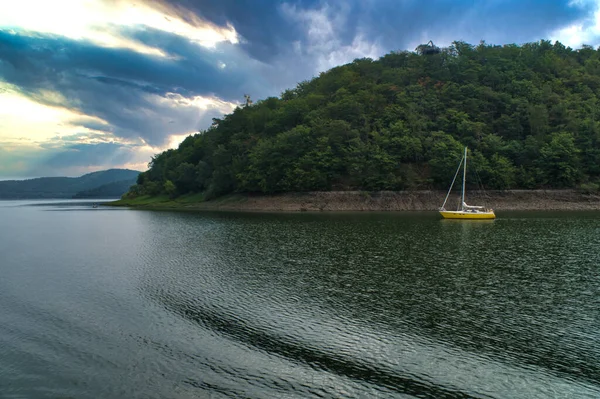 Edersee Létě Severním Hesensku Německo — Stock fotografie