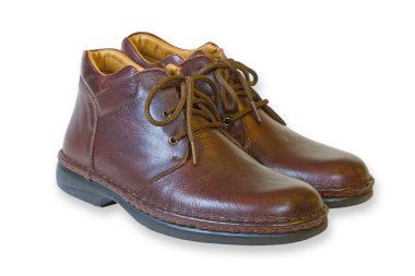 kahverengi deri ayakkabı