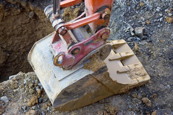 Baggerschaufel im Detail — Stockfoto