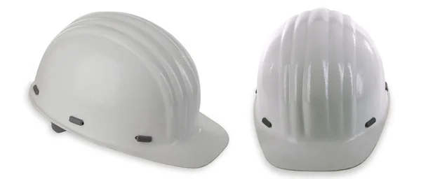 Chapéu duro branco — Fotografia de Stock