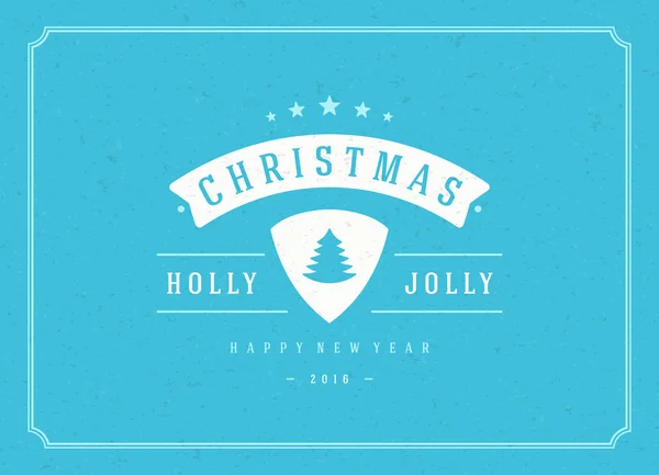 Feliz Navidad tarjetas de felicitaciones o diseño de póster. Texturizado vector de papel — Archivo Imágenes Vectoriales