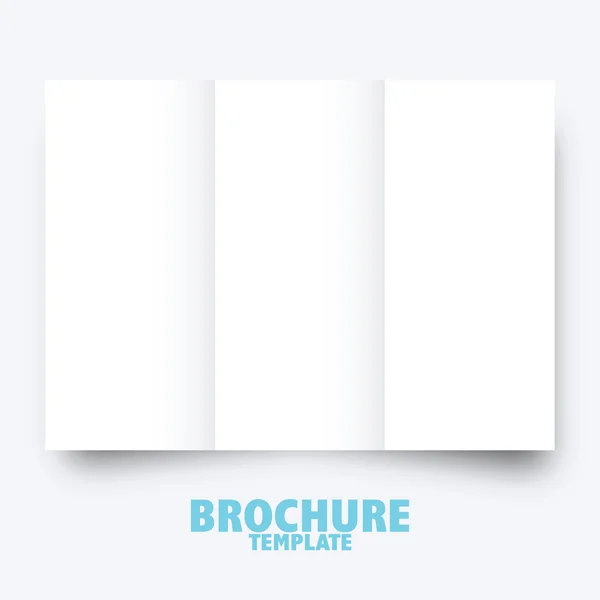 Triple brochure modèle d'entreprise pour l'édition, la présentation . — Image vectorielle