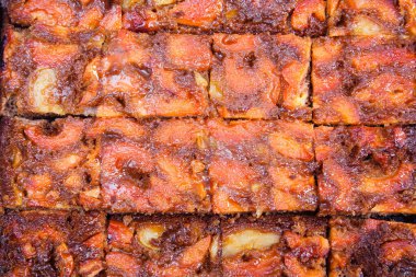 Kesilen ayva turtasının üst görünümü 