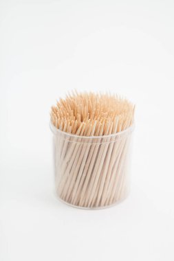 Beyaz kürdan kutusuna yakın plan