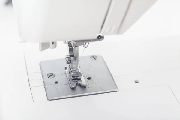 Sewing Machine Needle White Background — Stock Photo, Image