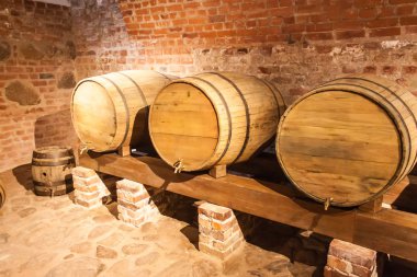 Bodrum Şarap fıçıları