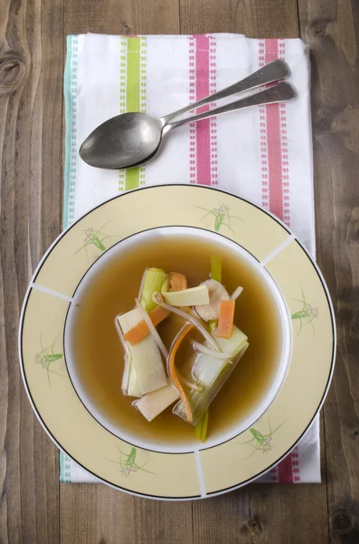 自家製の味噌スープ — ストック写真