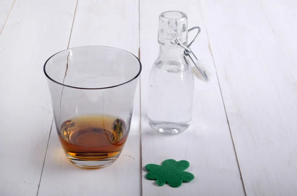 Irish whiskey in a glass — Stock Photo, Image
