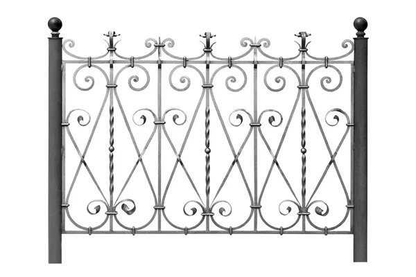 Forged steel fence. — Stock Photo, Image