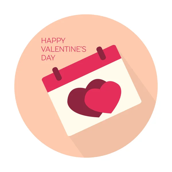 Boldog Valentin-nap gyűjtemény ikonra — Stock Vector