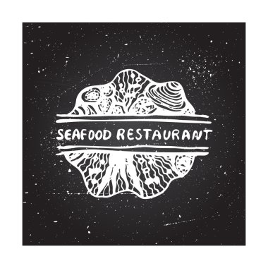 Kara tahta arka plan üzerinde ayrıntılı el çekilmiş zentangle öğe