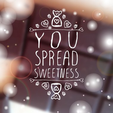 You spread sweetness clipart