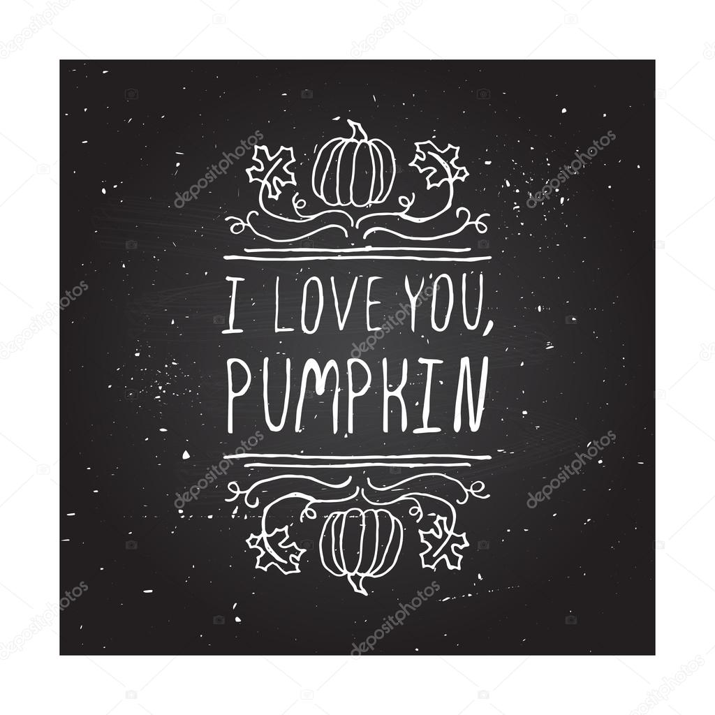 I Love You Pumpkin Stock Vector Image By Lillllia 89757026 I Love You Pumpkin Stock Vector Image By Lillllia 89757026