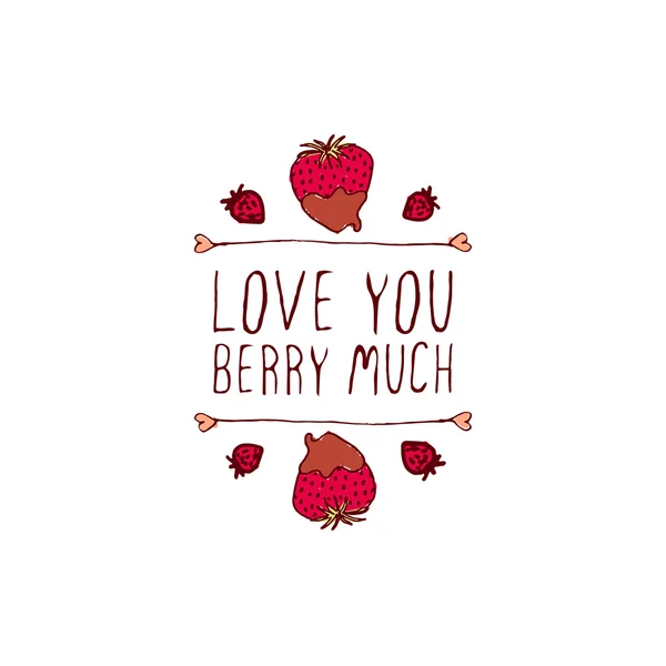 Badge for Saint Valentines day Royalty Free Stock Illustrations