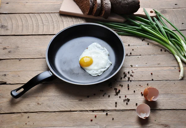 Uova fritte — Foto Stock