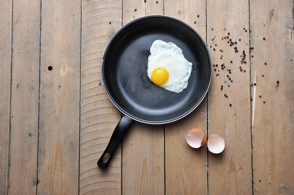 Stekta ägg — Stockfoto