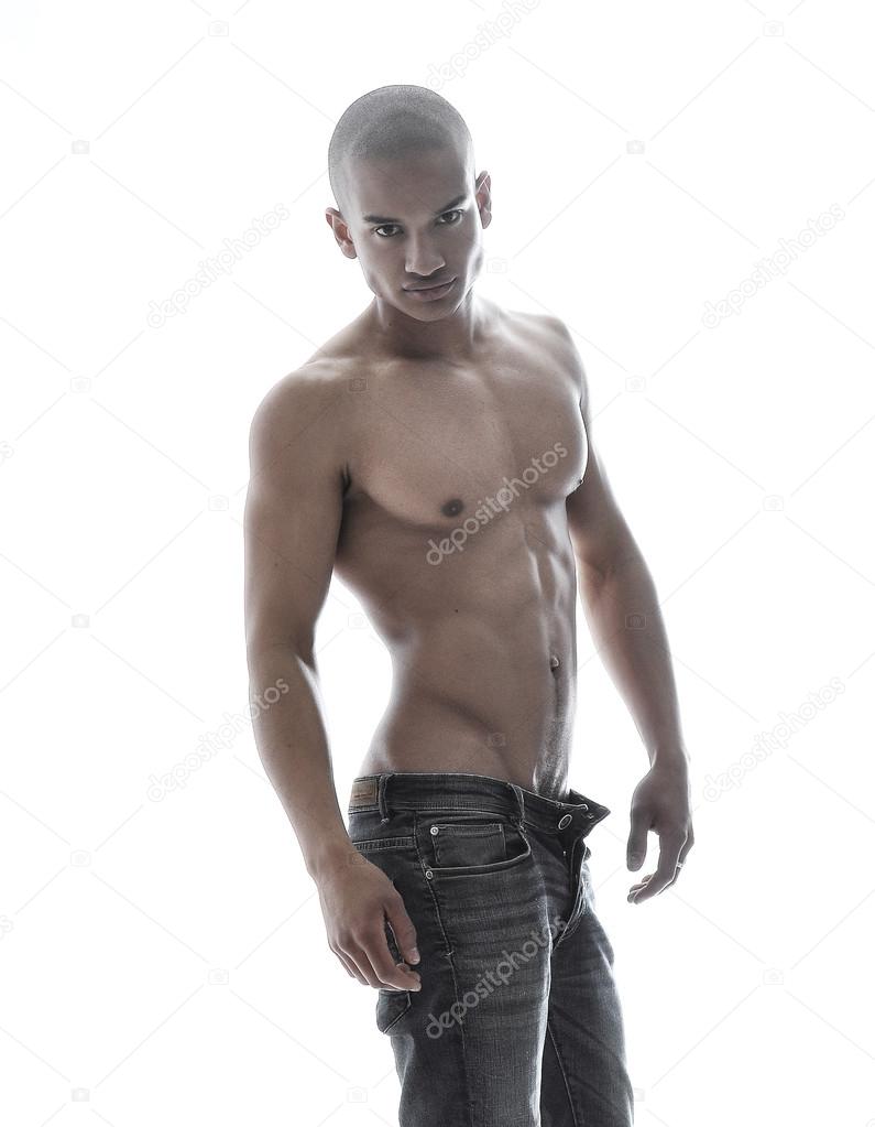 Mannelijk model naakten