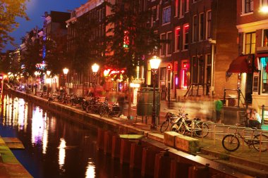 Amsterdam gece