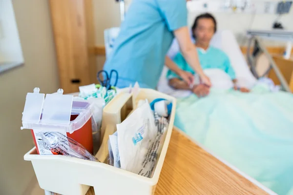 IV Equipment in Hospital — Stock Photo, Image