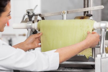 Şef mantı makarna yaprak makine ayarlama