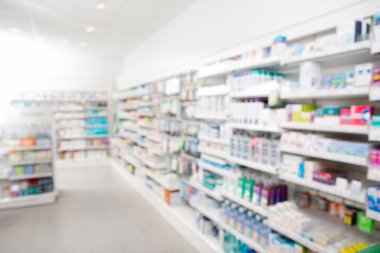 Medicines Arranged At Pharmacy