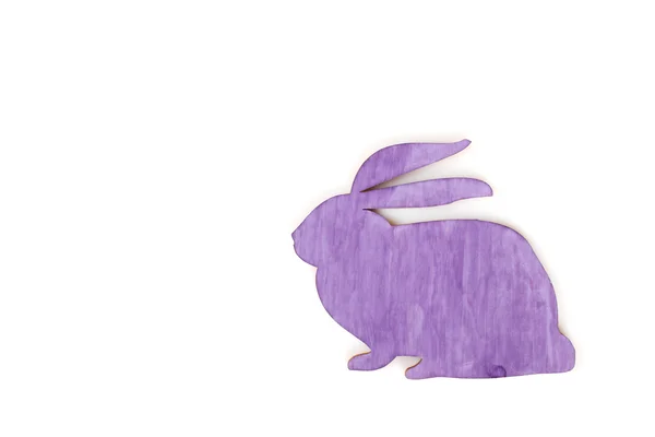 Silhouette Easter bunny — Stock Photo, Image