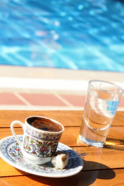 Traditional Turkish coffee — Stock Photo, Image