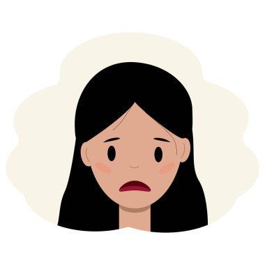 Genç bir kadının portresinin tasviri üzülüyor.