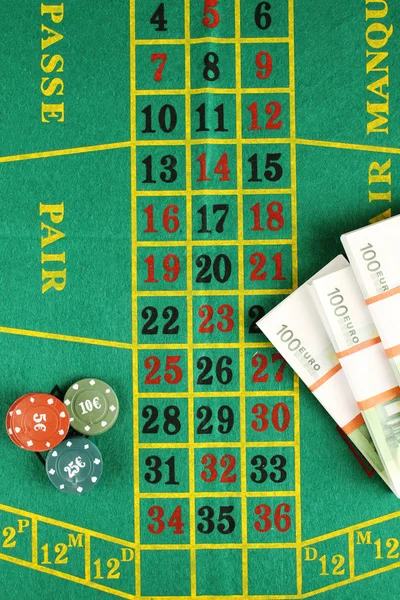 Tavolo da roulette — Foto Stock