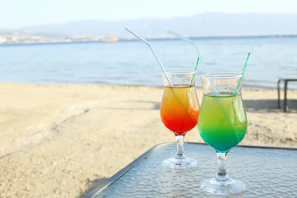 Cocktail al mare — Foto Stock