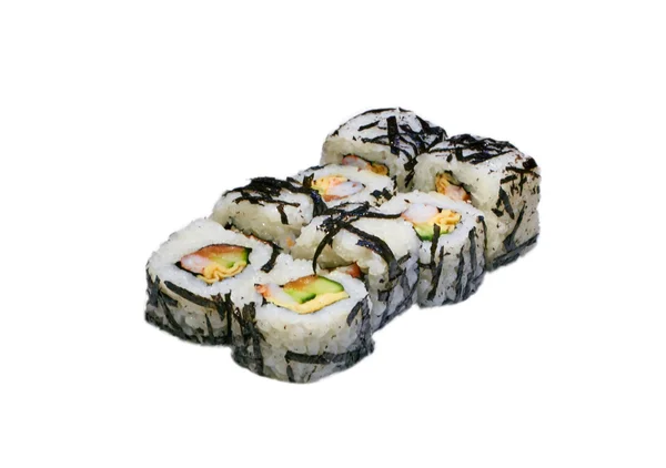 Sehr leckere Sushi-Brötchen — Stockfoto