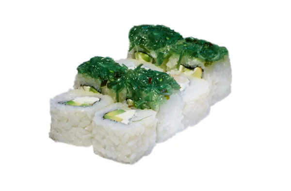 Rolos de sushi muito deliciosos — Fotografia de Stock