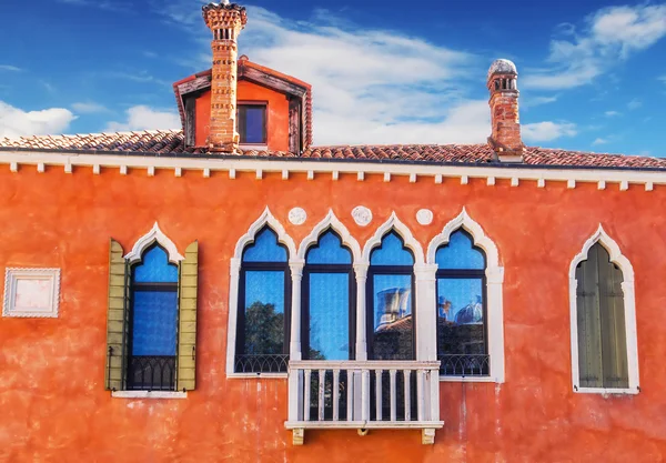 Detalles de ventanas, Venecia, Italia — Foto de Stock