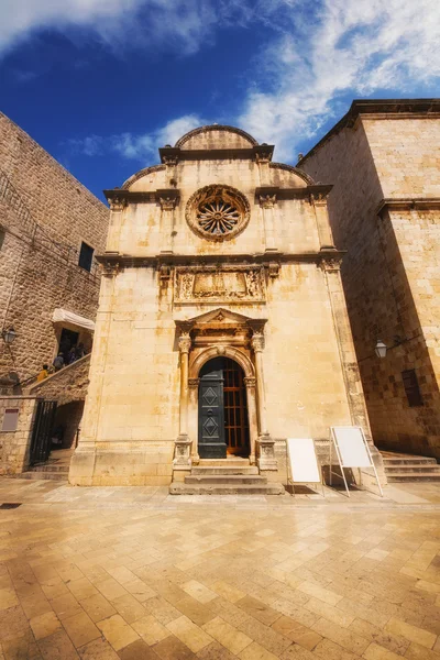 Iglesia de San Salvador en Dubrovnik, Croacia — Foto de Stock