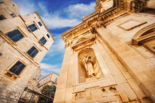 Katedrála Nanebevzetí Panny Marie, Dubrovník, Chorvatsko — Stock fotografie