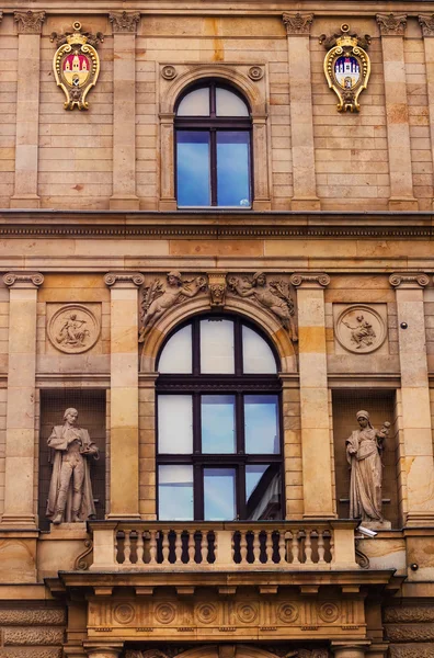 Prag generische Architektur Details — Stockfoto