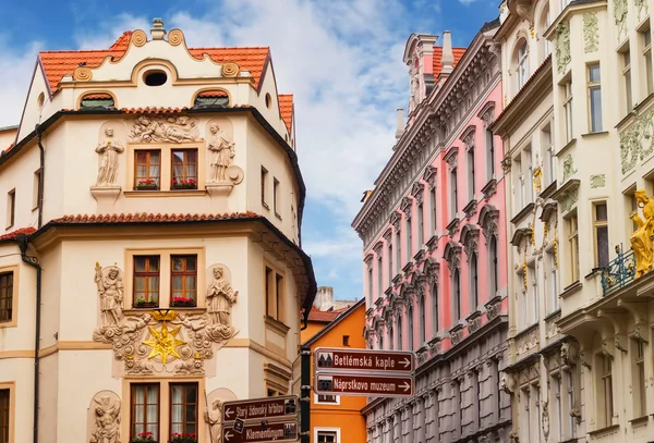 Prague generic architecture details — Stock Photo, Image