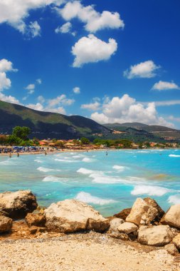 Alykes beach adada Zakynthos, Yunanistan