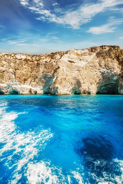 Keri grotten op het eiland zakynthos, Griekenland — Stockfoto