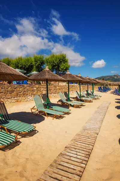 Playa de Porto Kaminia en la isla de Zakynthos, Grecia — Foto de Stock