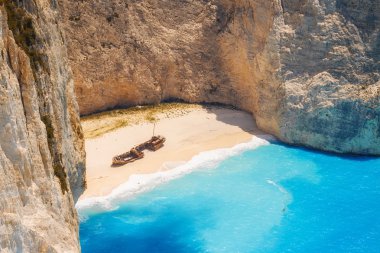 navagio plaj adada zakynthos, Yunanistan