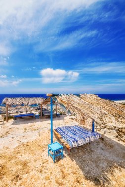 Porto Roxa beach adada Zakynthos, Yunanistan