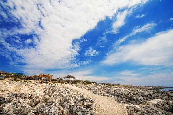 希腊扎金索斯岛上波尔图瑞玺海滩 — 图库照片