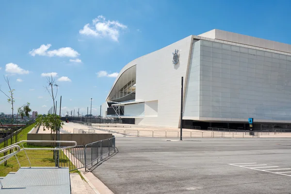 Estádio do Sport Club Corinthians Paulista em São Paulo, Brasil — Fotografia de Stock