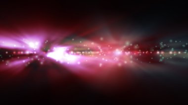 Arka plan bulanık parlak yeşil ve kırmızı ışıklar ile