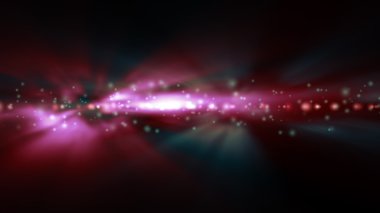 Arka plan bulanık parlak yeşil ve kırmızı ışıklar ile